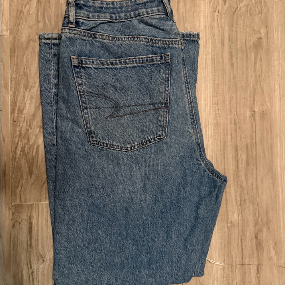 American Eagle Outfitters Relaxed Denim Jeans size 12 short